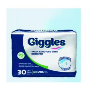 GIGGLES ADULT UNDER PAD 30 PCS