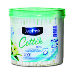 DEEP FRESH COTTON BUDS CYLINDER 200PCS