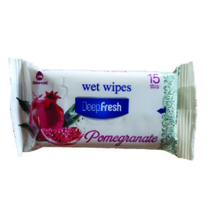 DEEP FRESH POCKET WIPES FRUITS POMEGRANATE