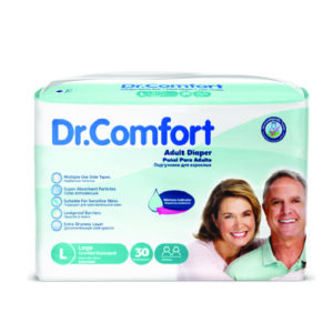 DR COMFORT ADULT DIAPER JUMBO LARGE 30 PCS