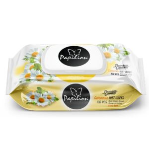 PAPILION WET WIPES 100PCS CHAMOMILE