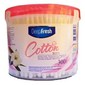 DEEP FRESH COTTON BUDS CYLINDER 300PCS